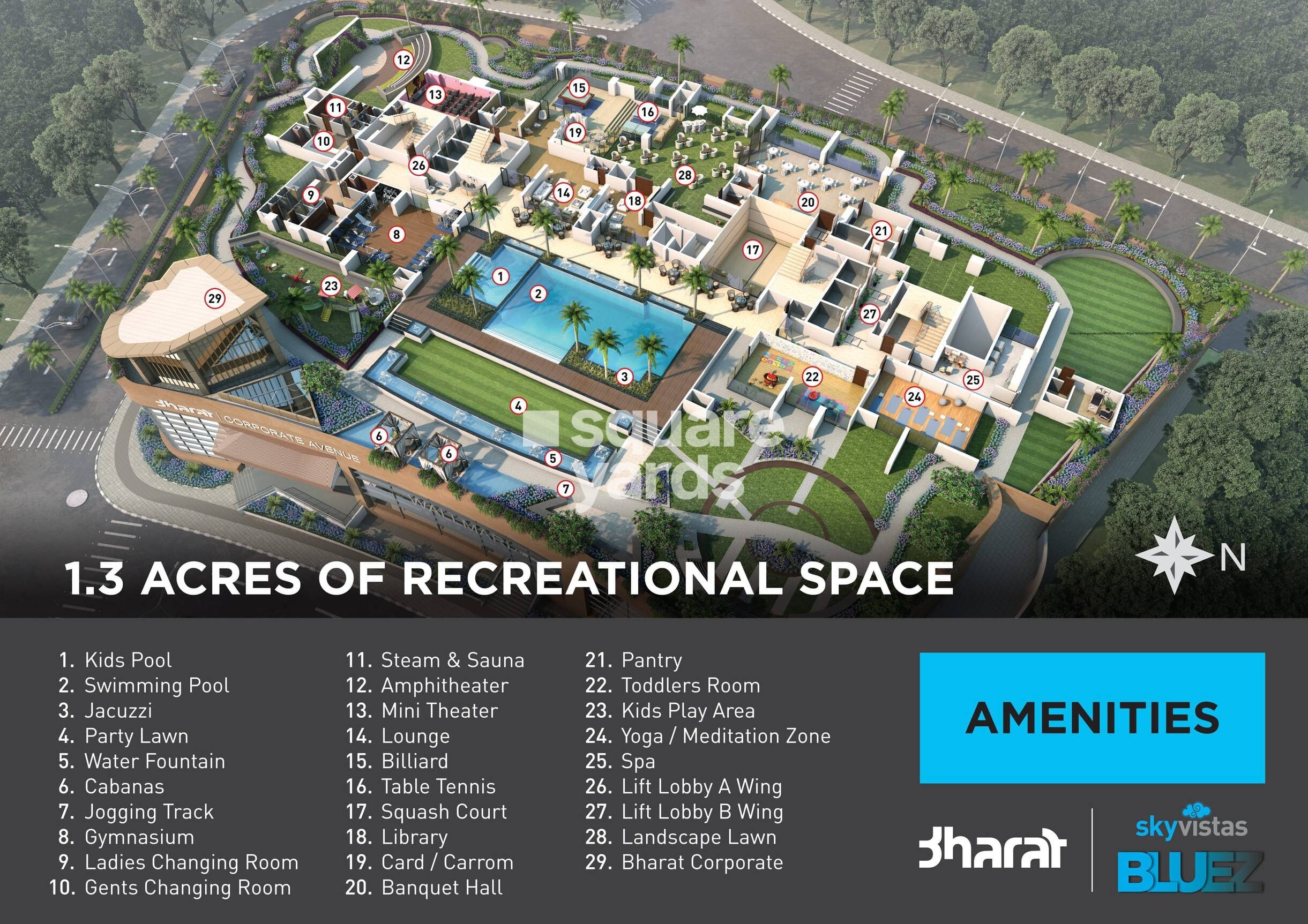 Bharat Skyvistas Amenities-Features 2