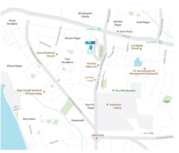 Bharat Skyvistas Location Image