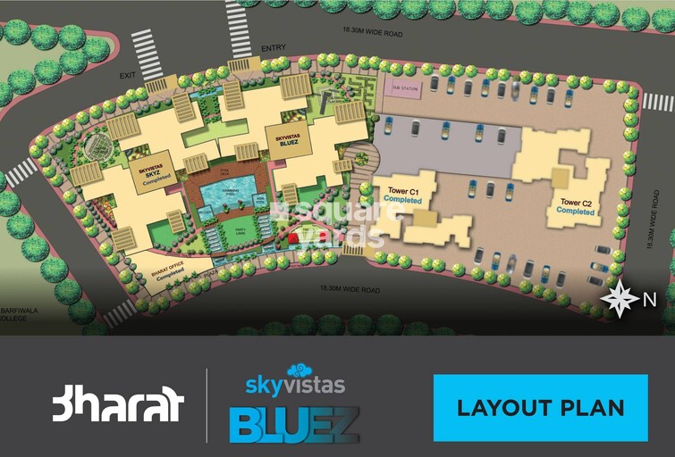 Bharat Skyvistas Master Plan Image