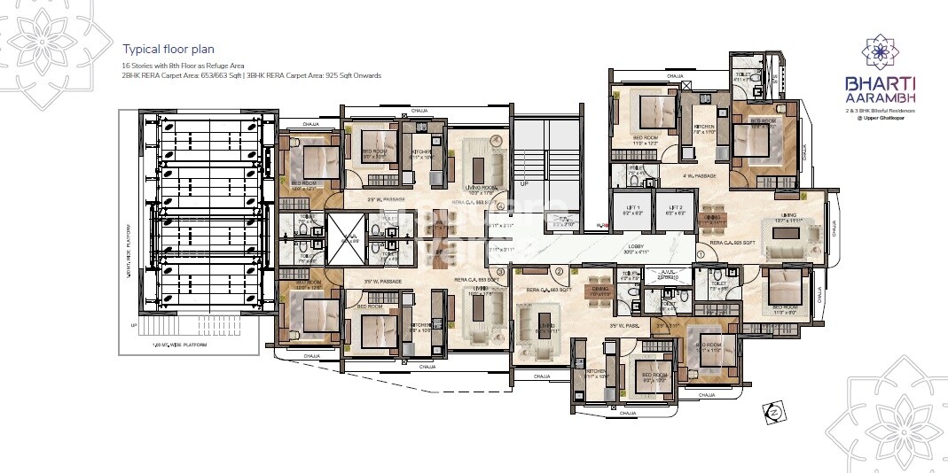 Bharti Aarambh Floor Plans