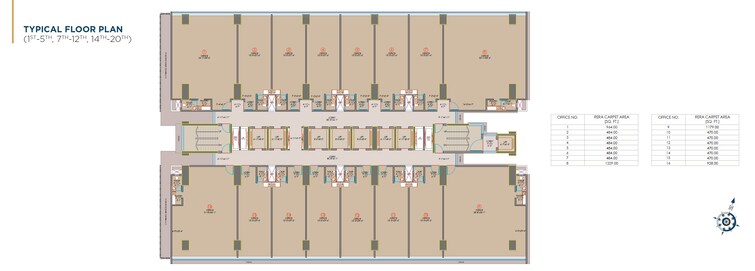 Bhoomi 9 Business Bay Floor Plans