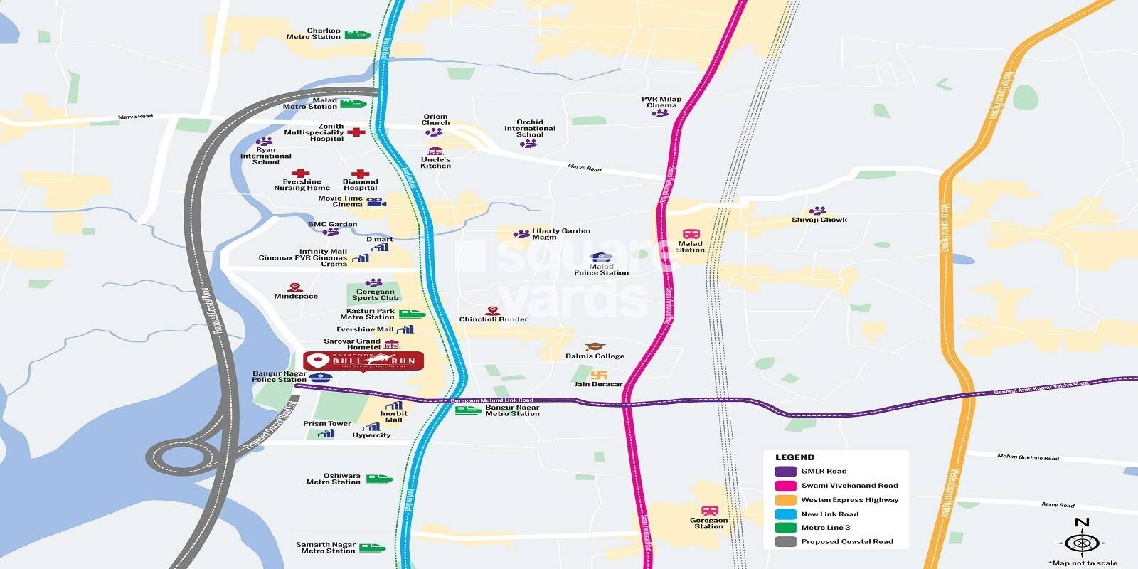 Bhoomi 9 Business Bay Location Image