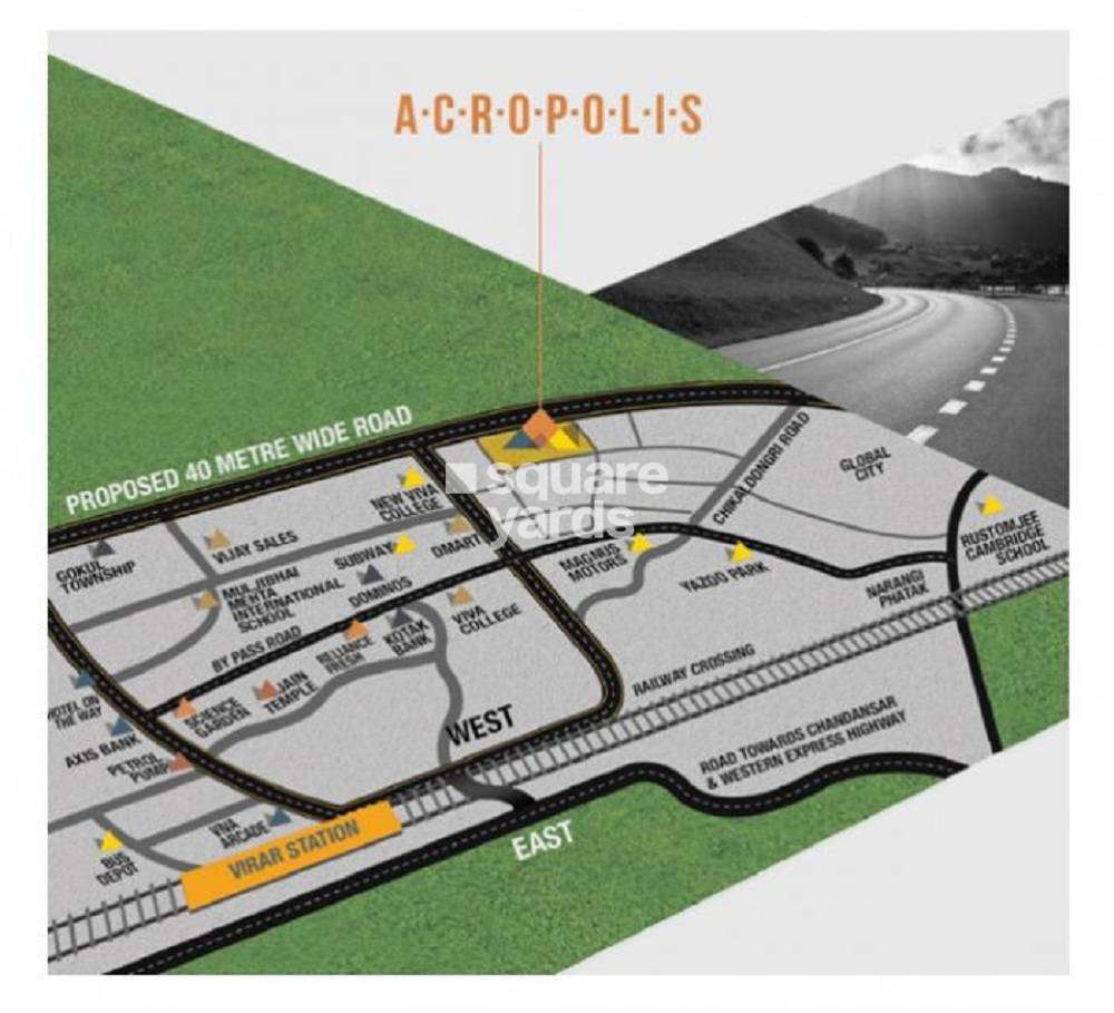 bhoomi acropolis project location image1