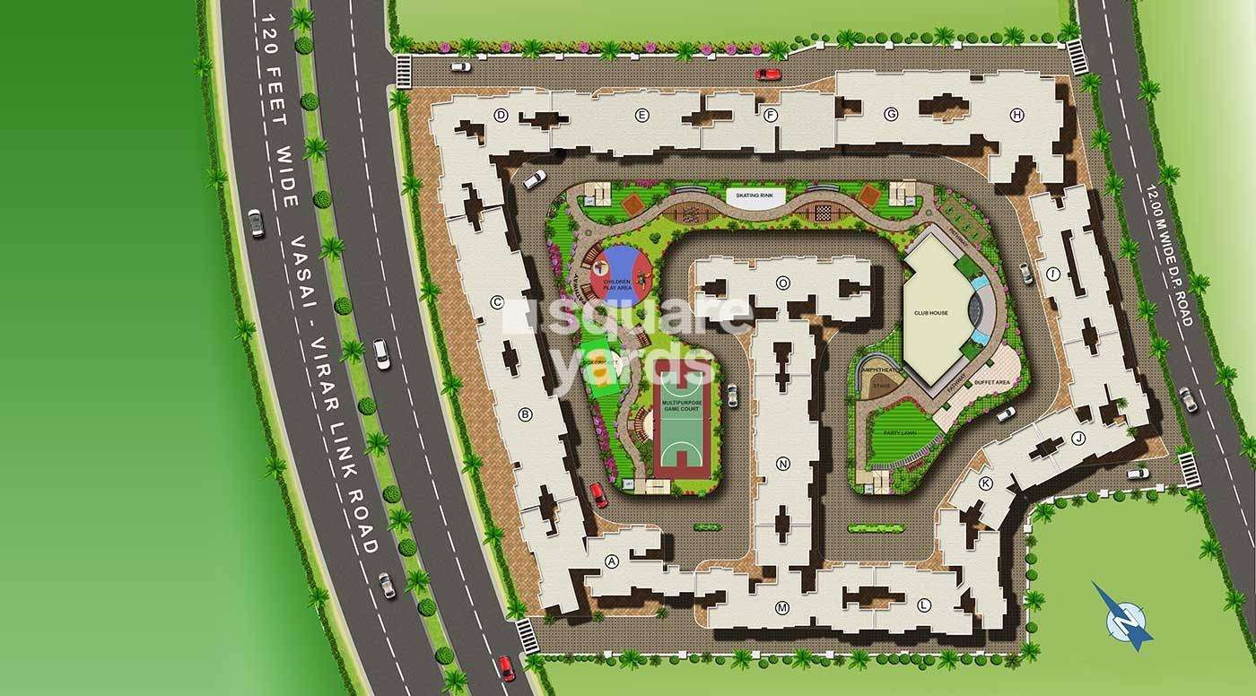 bhoomi arkade acropolis ph ii project master plan image1
