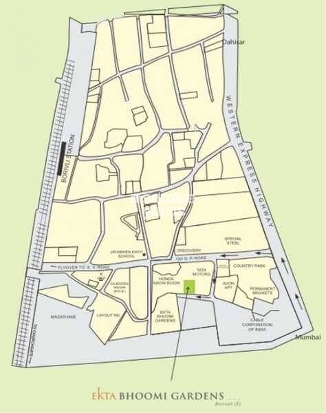 Bhoomi Ekta Garden Phase 1 Location Image