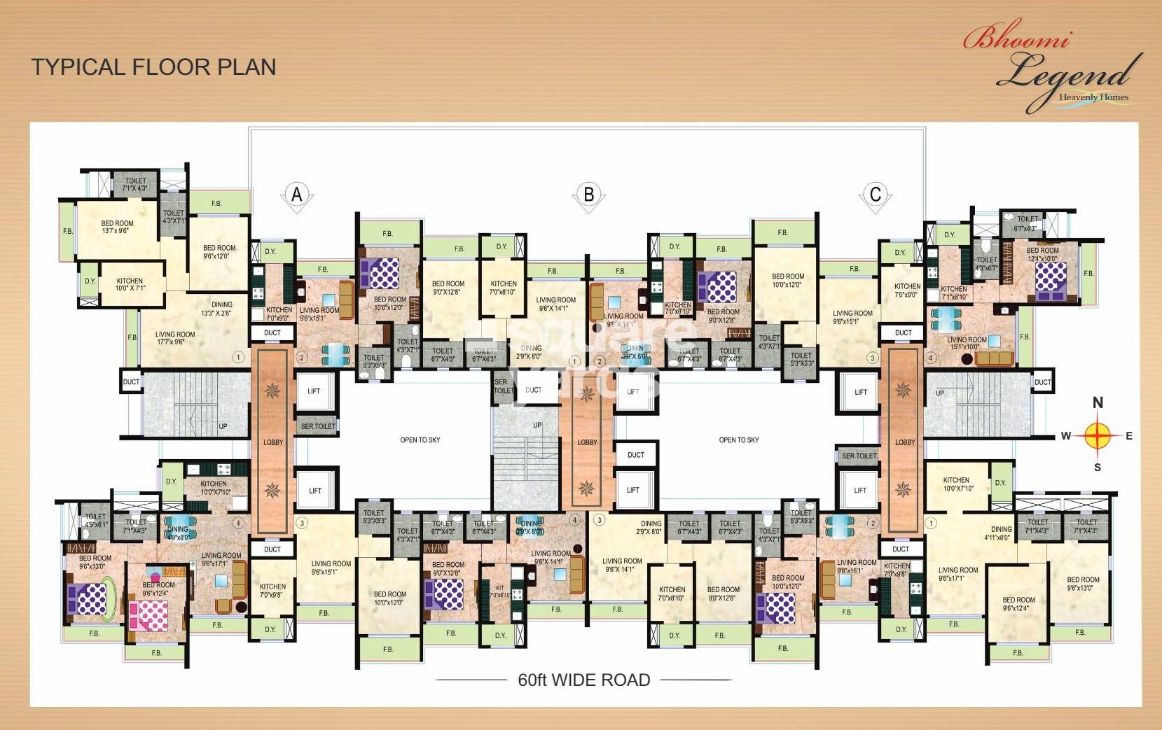 Bhoomi Legend Floor Plans