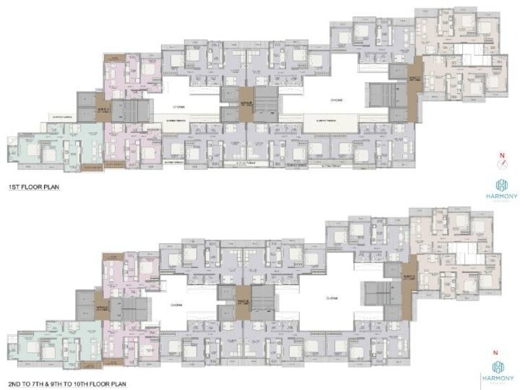 Bhoomi Midas Floor Plans 2