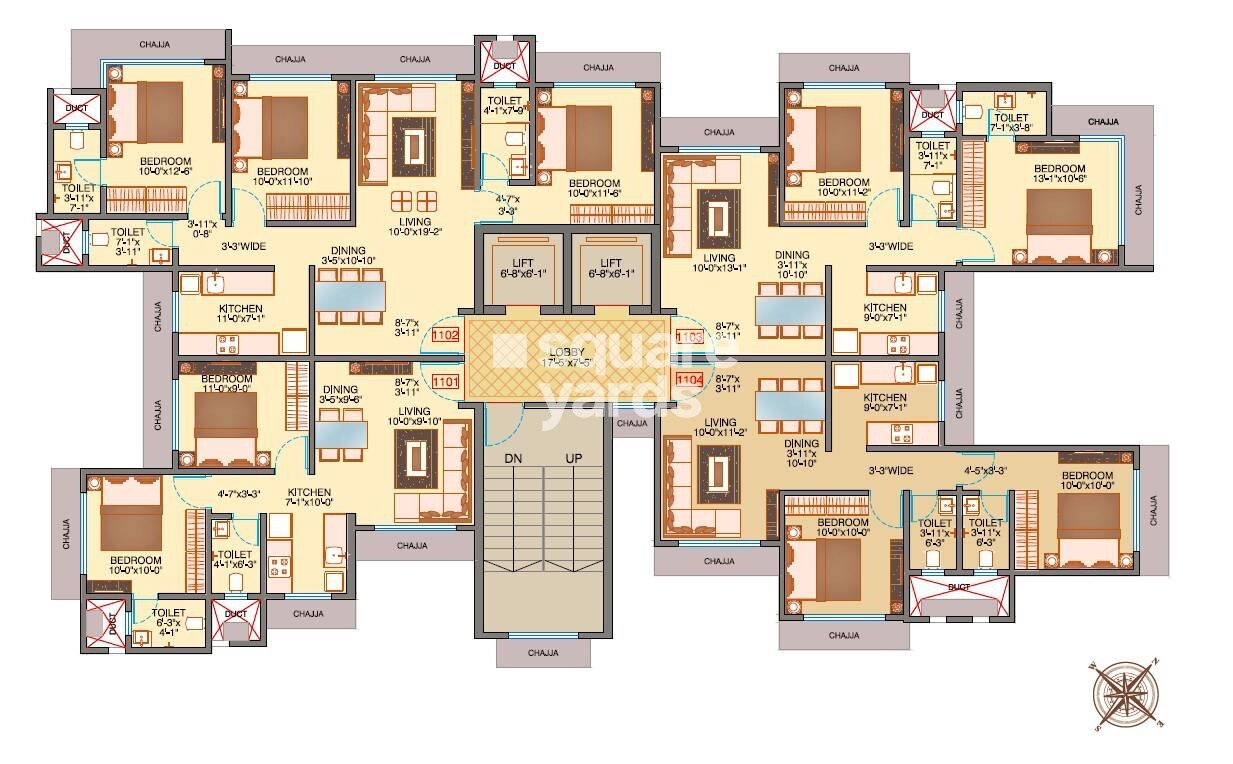 Bhoomi New Vandana CHSL Floor Plans 1