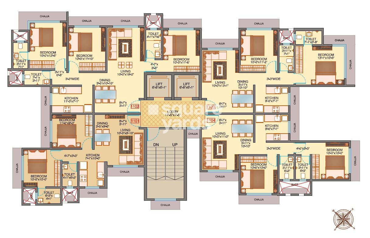 Bhoomi New Vandana CHSL Floor Plans 2