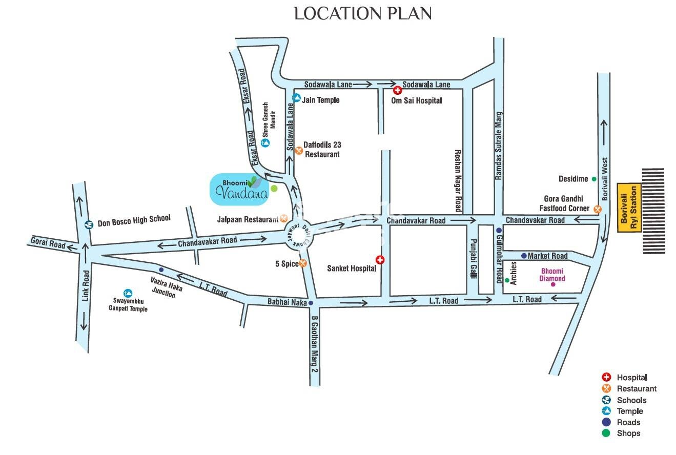 Bhoomi New Vandana CHSL Location Image