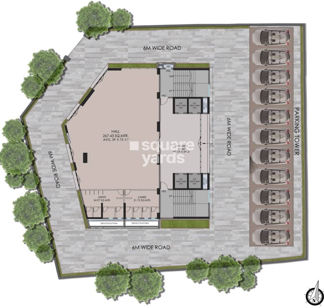 Bhutra The Pentagon Master Plan Image