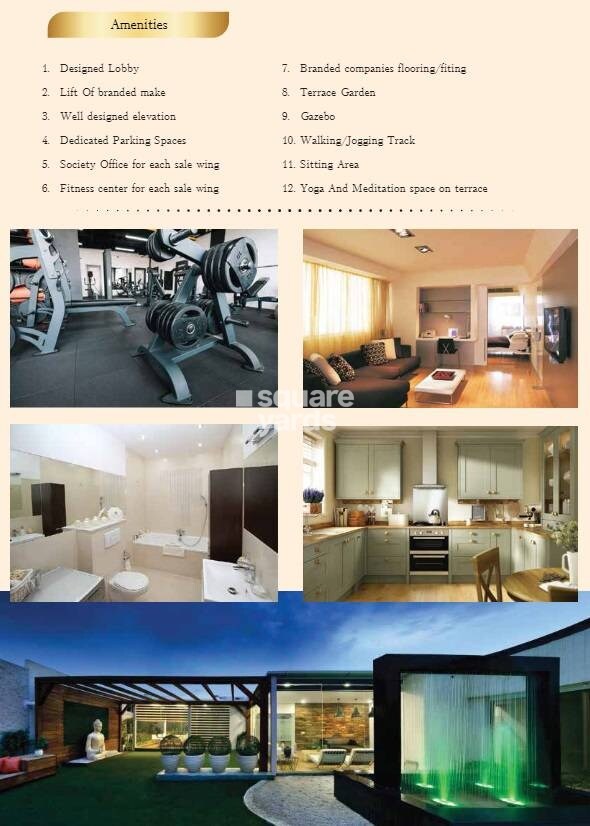 Bindra Sateri Legacy Amenities-Features