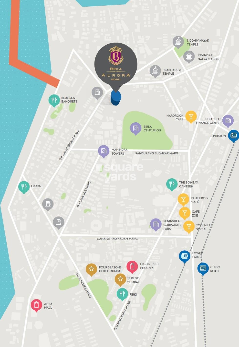 Birla Aurora Location Image