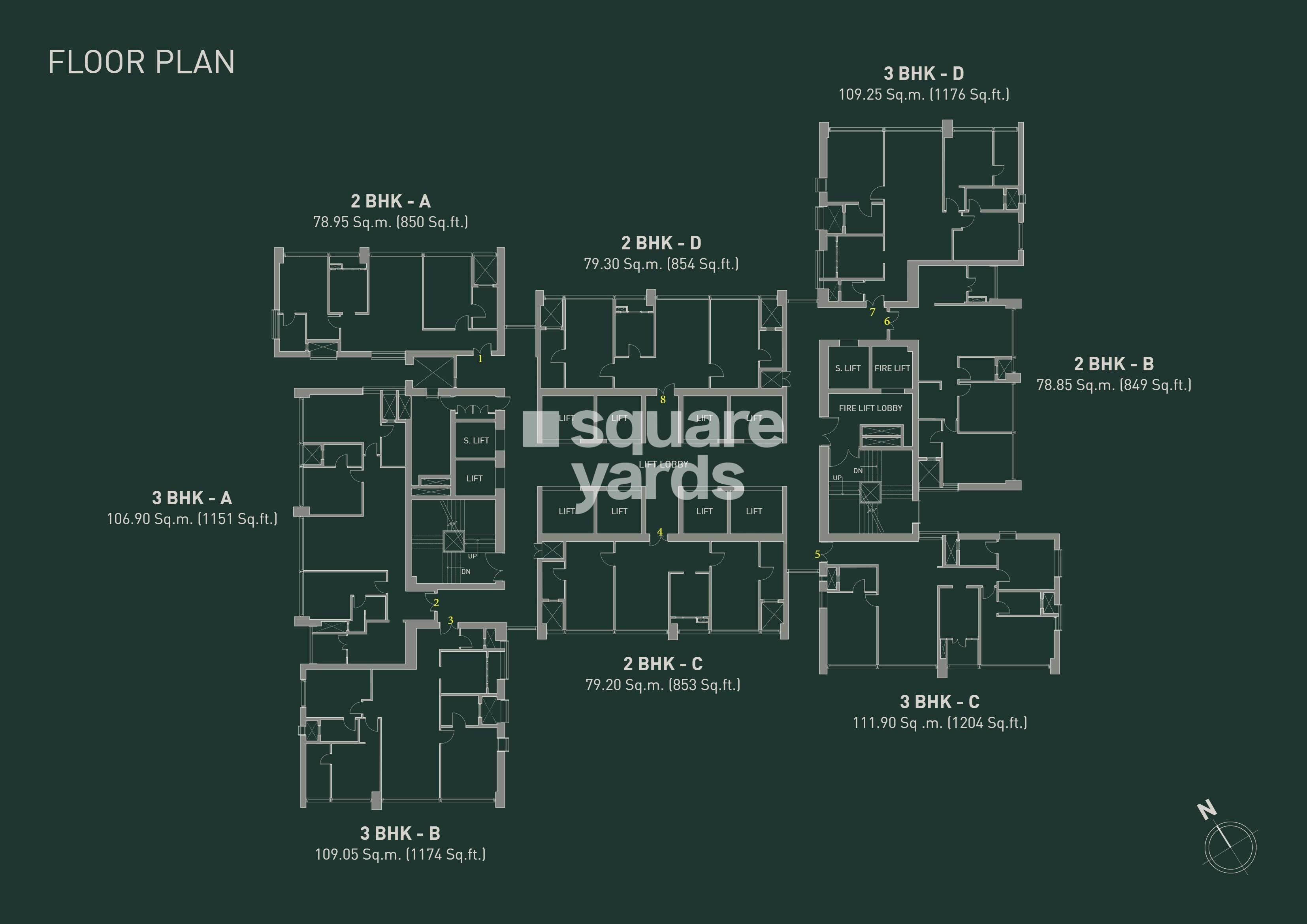 Birla Niyaara Floor Plans 2