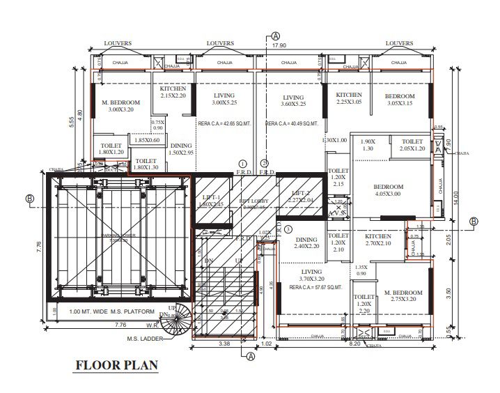 Blue Ozone Heritage Floor Plans