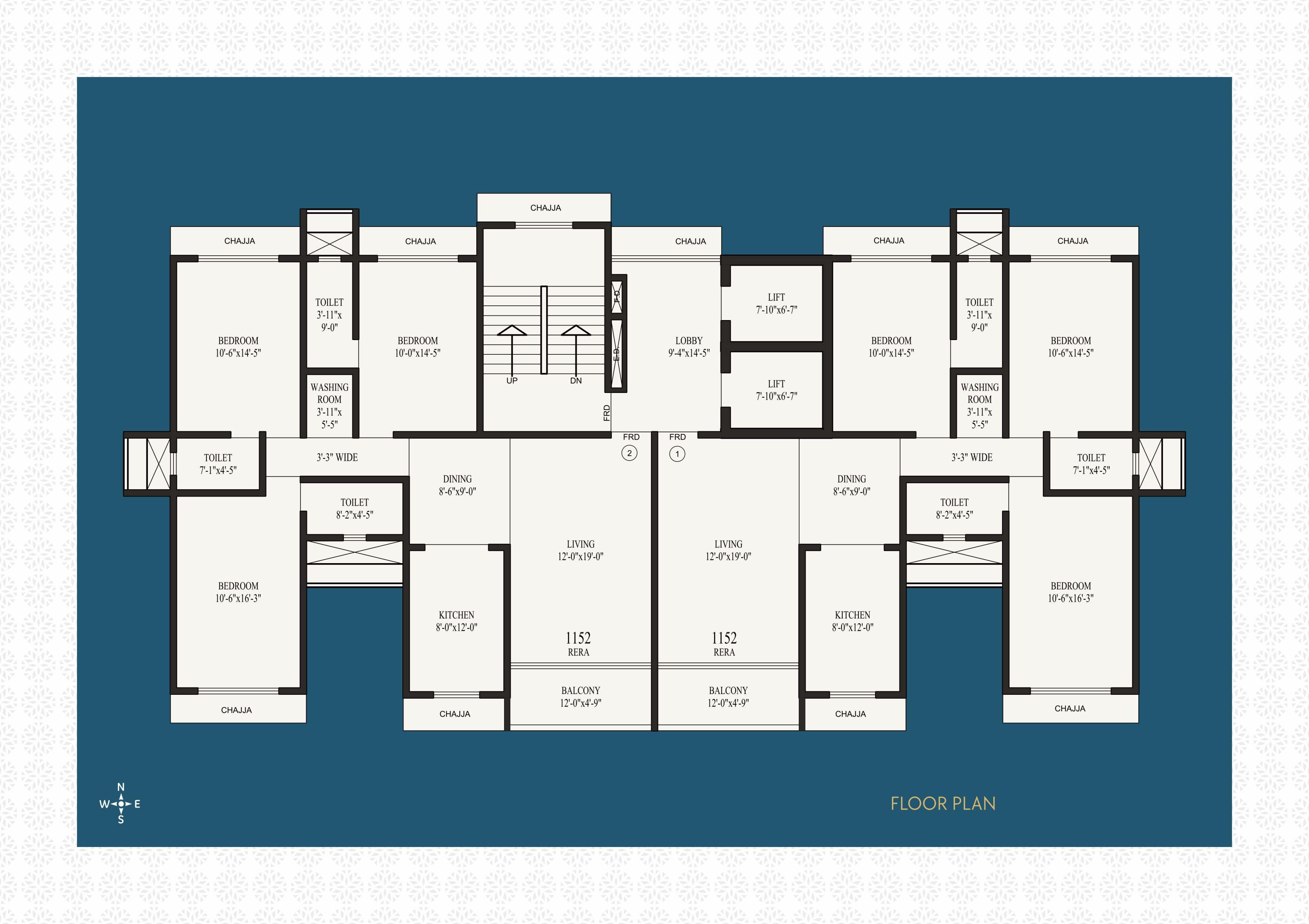 Blue Star Crystal Apartment Floor Plans