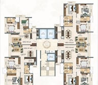 BM Satyam Solaris Floor Plans