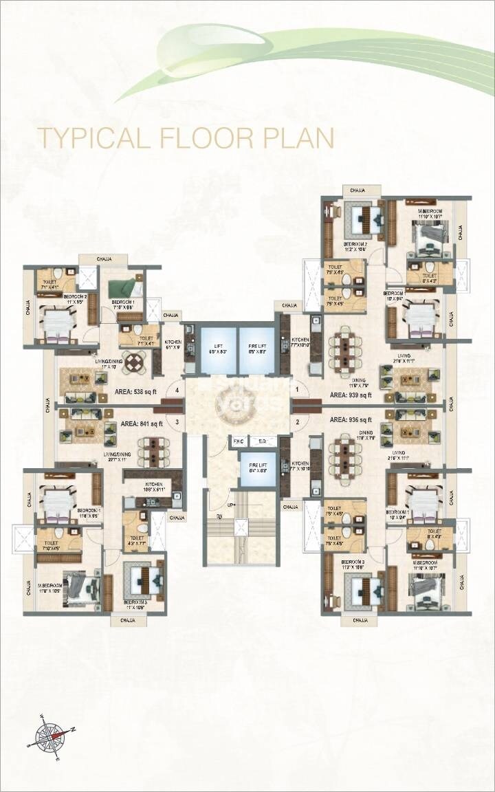 BM Satyam Solaris Floor Plans