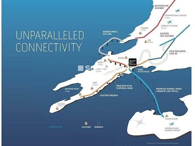 Bombay Realty Island City Centre II Location Image