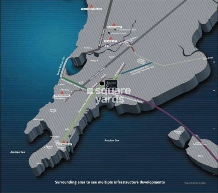 Bombay Realty Two ICC Location Image