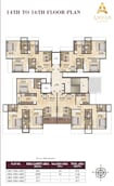 Builtron Ambaji Apartment Floor Plans