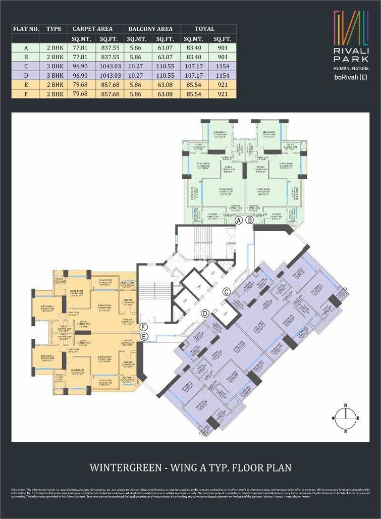 CCI Rivali Park Floor Plans 3