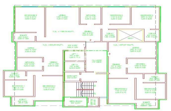 chamaria niwas project floor plans1