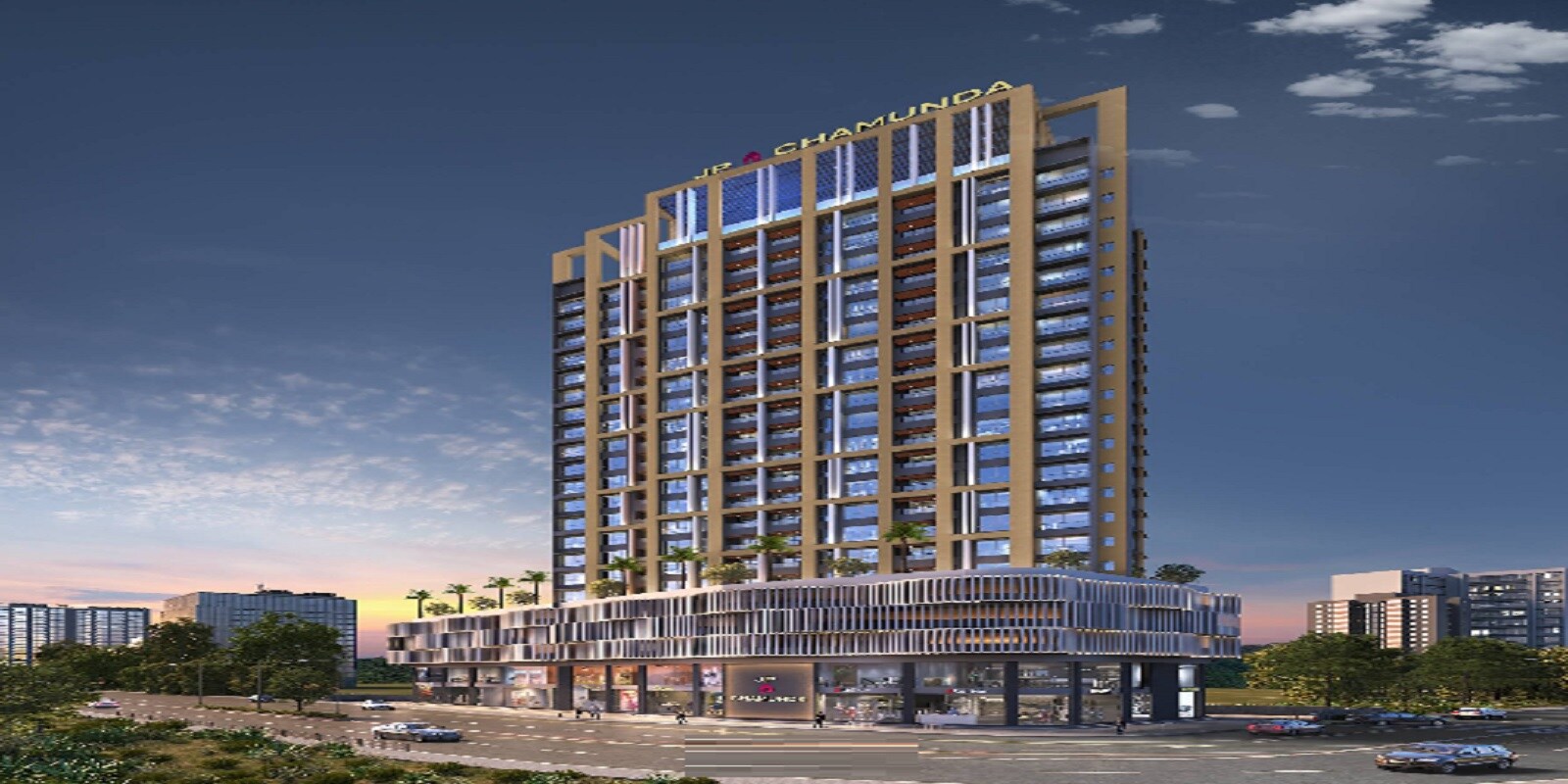 Chamunda Aqua Bay residential project in Sewri