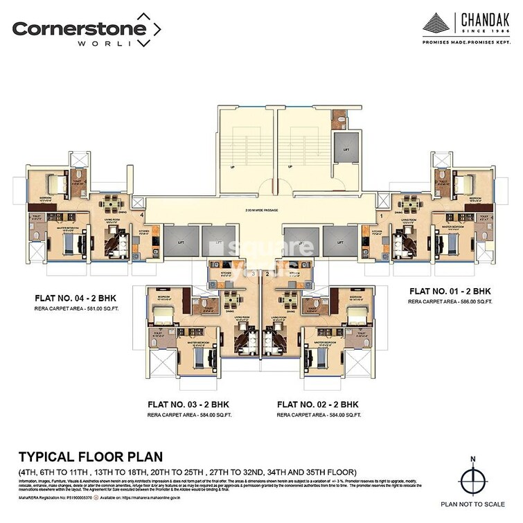 Chandak Cornerstone Floor Plans 1