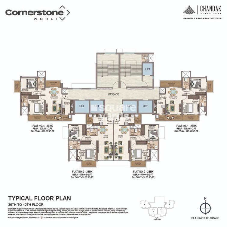 Chandak Cornerstone Floor Plans 2