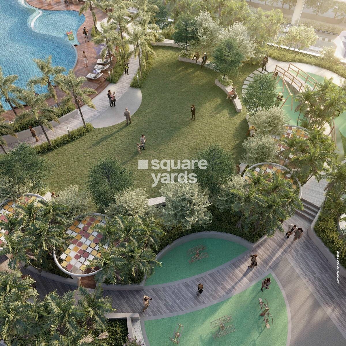 Chandak Greenairy Apartment Interiors 1