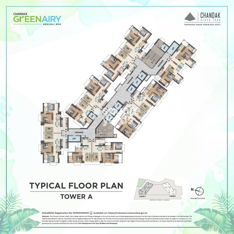 Chandak Greenairy Floor Plans 1