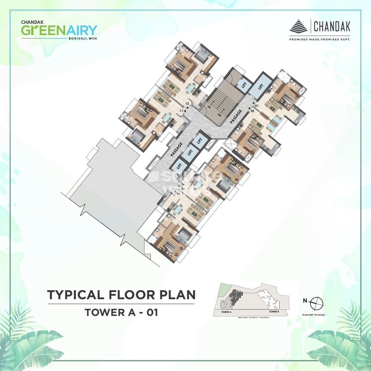 Chandak Greenairy Floor Plans 3