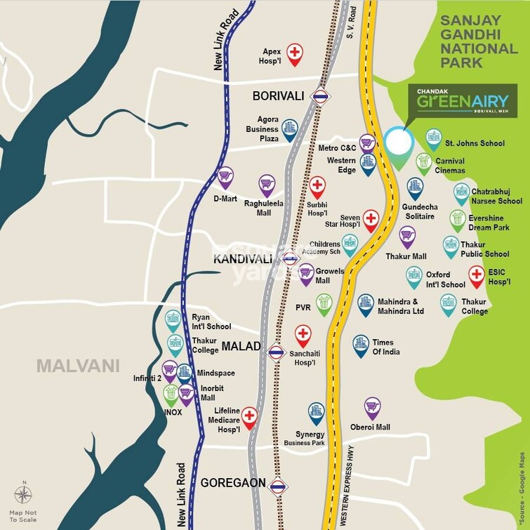 Chandak Greenairy Location Image