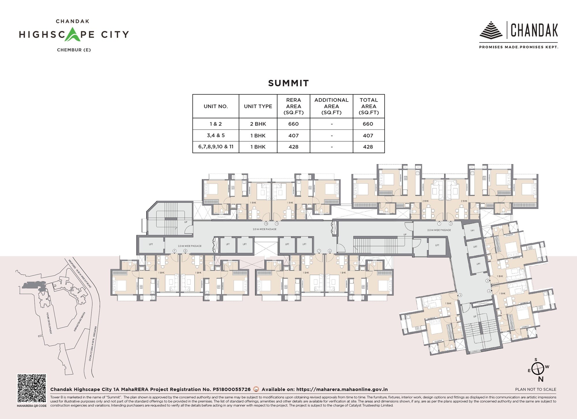 Chandak Highscape City Floor Plans 1
