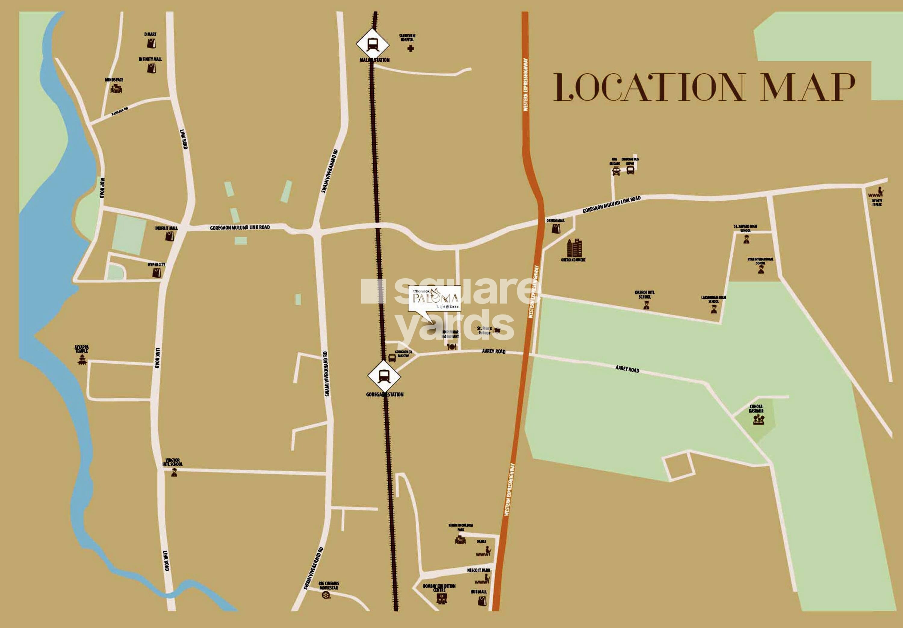 Chandak Paloma Location Image