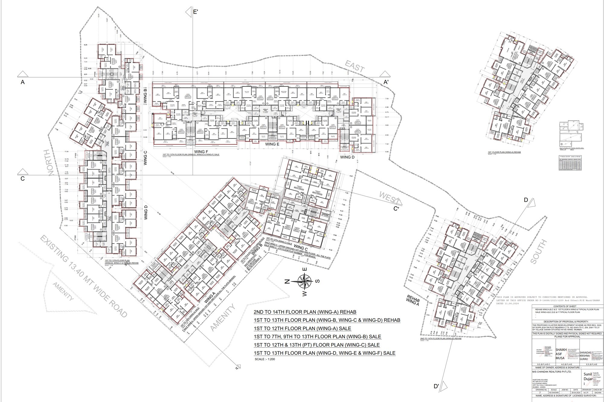Chandak Sarvam Floor Plans 1