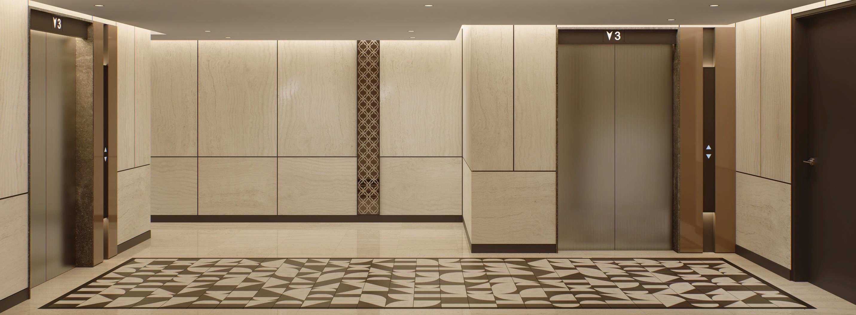 Chandak Sarvam Lift Lobby Image