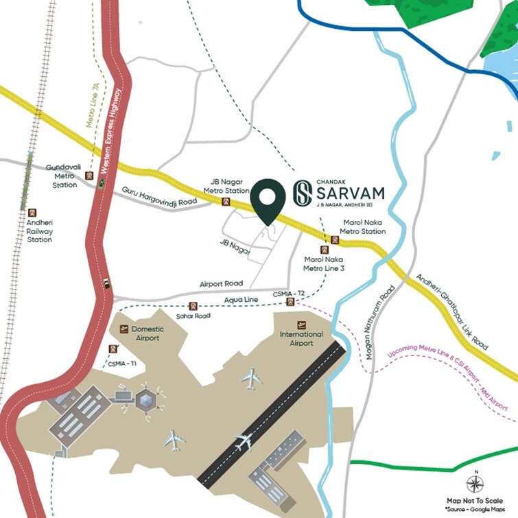 Chandak Sarvam Location Image