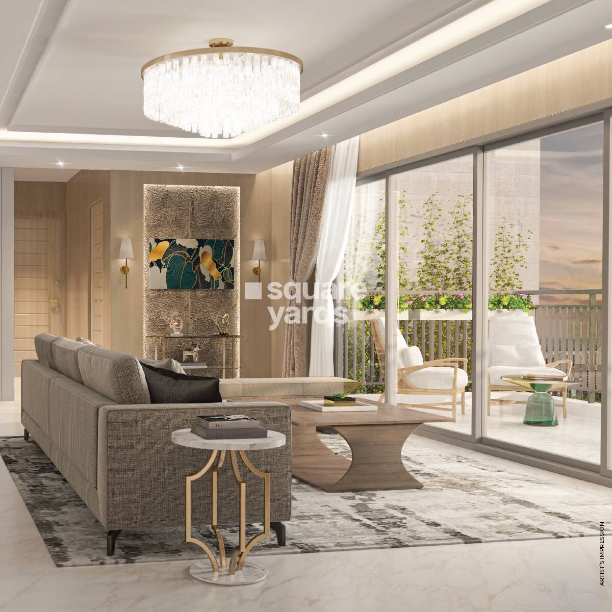 Chandak Treesourus Apartment Interiors