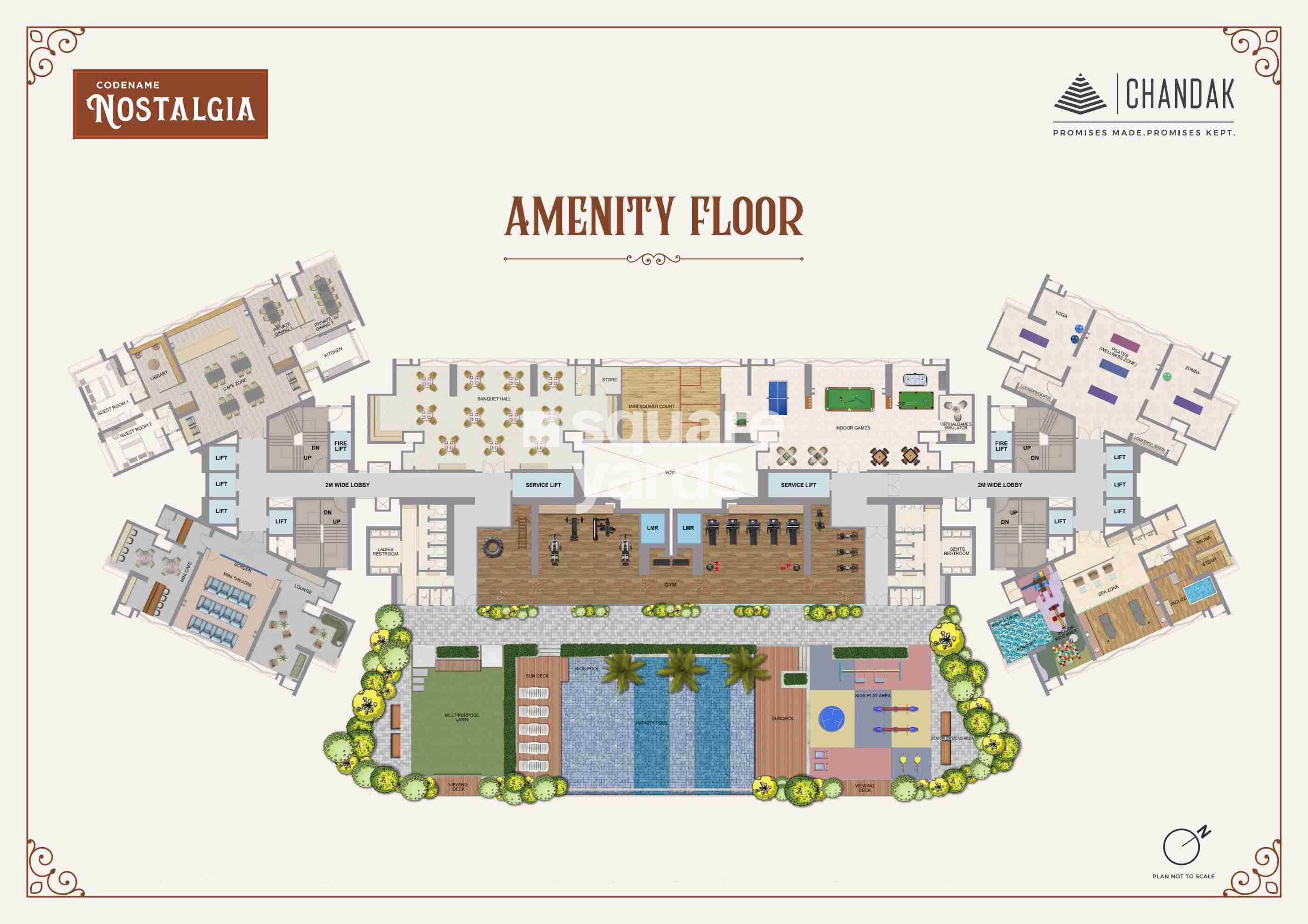 Chandak Treesourus Floor Plans