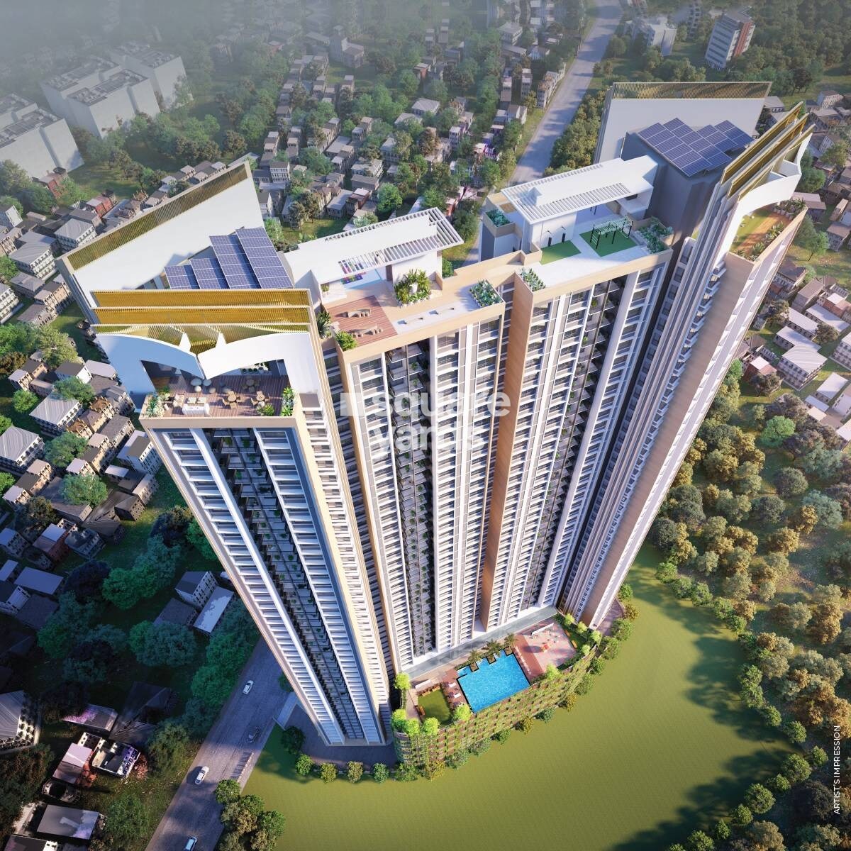 Chandak Treesourus Tower View 3