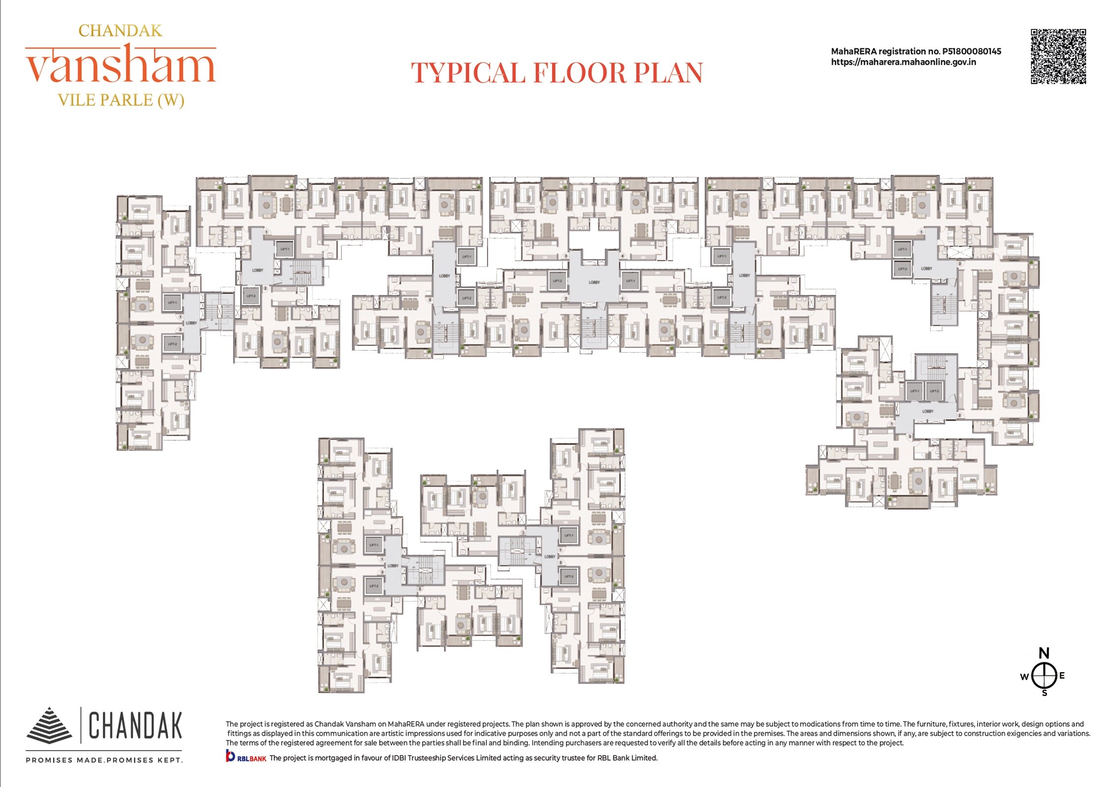 Chandak Vansham Floor Plans