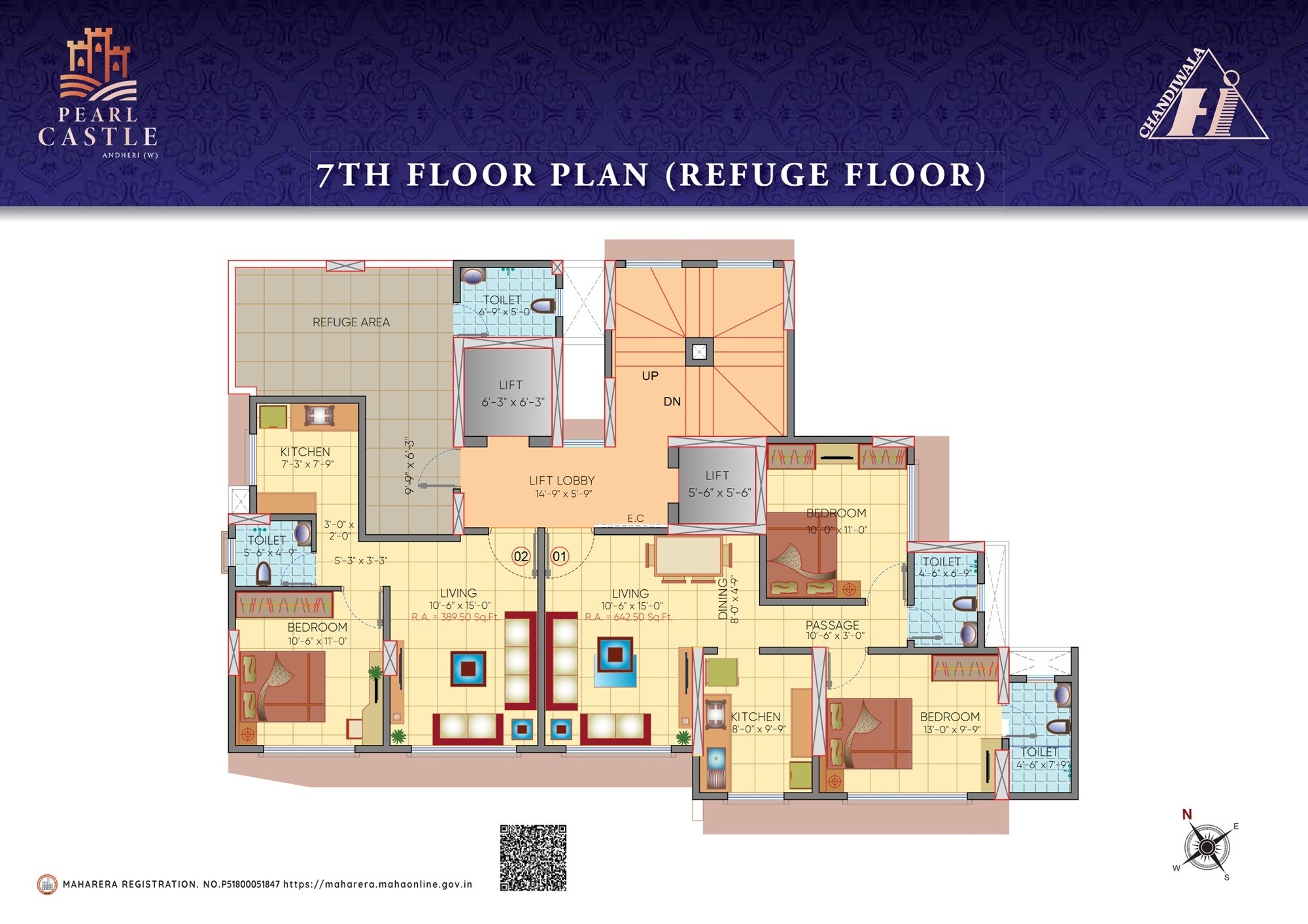 Chandiwala Pearl Castle Floor Plans 2