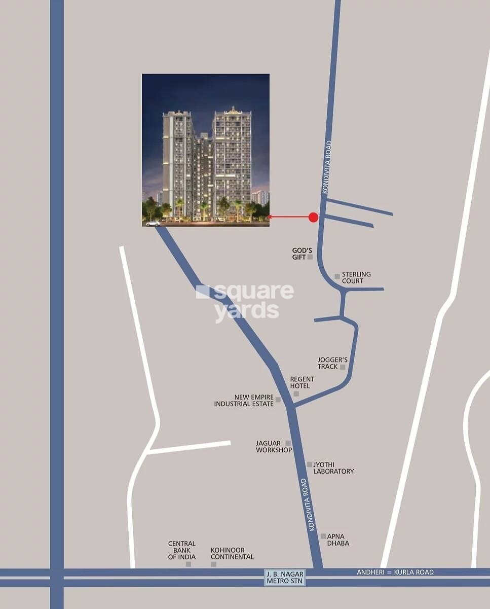 Chandiwala Pearl Heaven Location Image