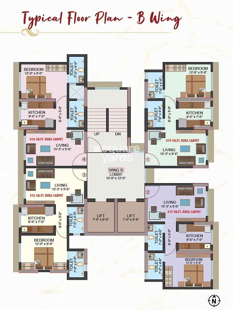 Chandiwala Pearl Regency Floor Plans 2