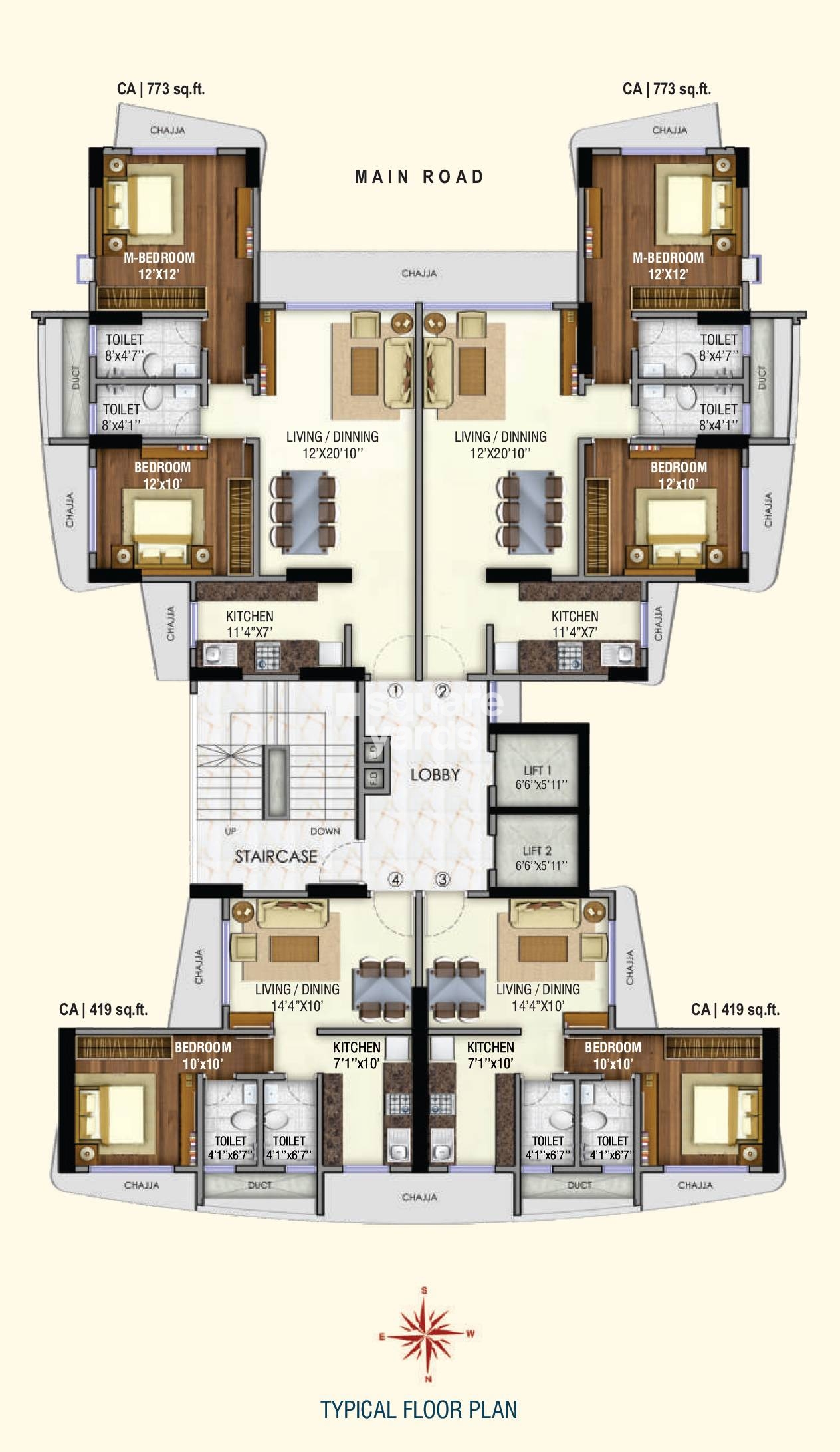 Charisma Samara Floor Plans