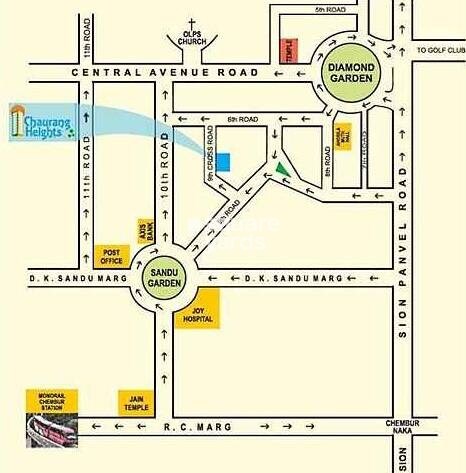 Chaurang Heights Location Image