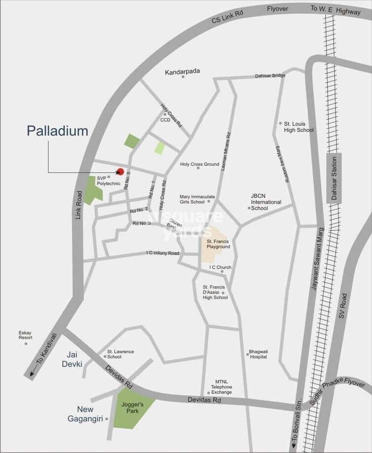 Chheda Palladium Location Image