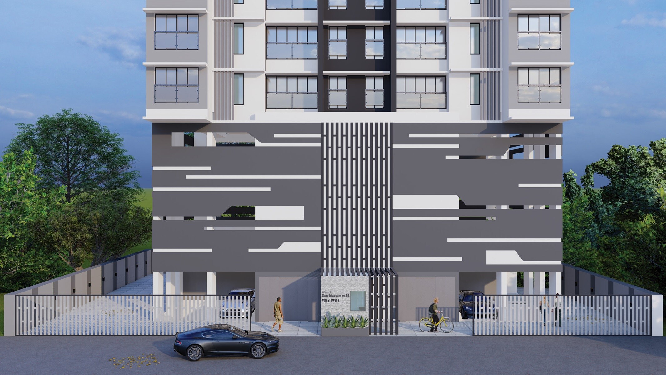 Chirag Vijayi Jwala Apartment Exteriors